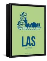 Las  Las Vegas Poster 2-NaxArt-Framed Stretched Canvas