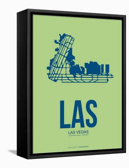 Las  Las Vegas Poster 2-NaxArt-Framed Stretched Canvas
