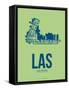 Las  Las Vegas Poster 2-NaxArt-Framed Stretched Canvas