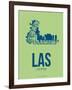 Las  Las Vegas Poster 2-NaxArt-Framed Art Print