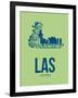 Las  Las Vegas Poster 2-NaxArt-Framed Art Print