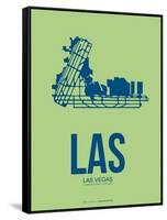 Las  Las Vegas Poster 2-NaxArt-Framed Stretched Canvas