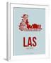 Las  Las Vegas Poster 3-NaxArt-Framed Art Print