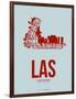 Las  Las Vegas Poster 3-NaxArt-Framed Art Print