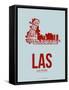 Las  Las Vegas Poster 3-NaxArt-Framed Stretched Canvas