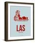 Las  Las Vegas Poster 3-NaxArt-Framed Art Print