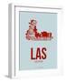 Las  Las Vegas Poster 3-NaxArt-Framed Art Print