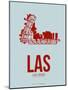 Las  Las Vegas Poster 3-NaxArt-Mounted Art Print