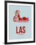 Las  Las Vegas Poster 3-NaxArt-Framed Art Print