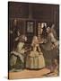 'Las Meninas', 1656 (1939)-Diego Velasquez-Stretched Canvas