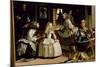 Las Meninas, Detail of the Lower Half of the Family of Philip IV (1605-65) of Spain, 1656-Diego Velazquez-Mounted Giclee Print