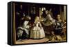 Las Meninas, Detail of the Lower Half of the Family of Philip IV (1605-65) of Spain, 1656-Diego Velazquez-Framed Stretched Canvas