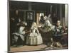 Las Meninas (Family of King Philip IV of Spain), 1656 (Detail)-Diego Velazquez-Mounted Giclee Print