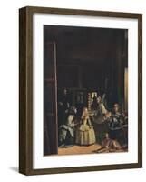 'Las Meninas, or The Family of Felipe IV', c1656-Diego Velasquez-Framed Giclee Print