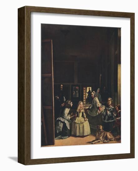 'Las Meninas, or The Family of Felipe IV', c1656-Diego Velasquez-Framed Giclee Print