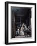 Las Meninas' or 'The Family of Philip Iv, 1656-1657-Diego Velazquez-Framed Giclee Print