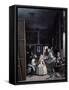 Las Meninas' or 'The Family of Philip Iv, 1656-1657-Diego Velazquez-Framed Stretched Canvas