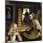 Las Meninas or the Family of Philip Iv, C.1656-Diego Velazquez-Mounted Giclee Print