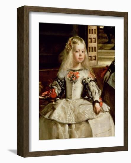 Las Meninas or the Family of Philip Iv, C.1656-Diego Velazquez-Framed Giclee Print