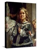 Las Meninas or the Family of Philip Iv, C.1656-Diego Velazquez-Stretched Canvas