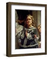 Las Meninas or the Family of Philip Iv, C.1656-Diego Velazquez-Framed Giclee Print