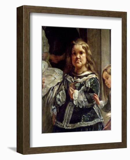 Las Meninas or the Family of Philip Iv, C.1656-Diego Velazquez-Framed Giclee Print