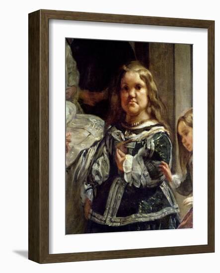 Las Meninas or the Family of Philip Iv, C.1656-Diego Velazquez-Framed Giclee Print