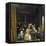 Las Meninas or the Family of Philip IV, circa 1656-Diego Velazquez-Framed Stretched Canvas