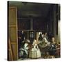 Las Meninas or the Family of Philip IV, circa 1656-Diego Velazquez-Stretched Canvas