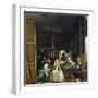 Las Meninas or the Family of Philip IV, circa 1656-Diego Velazquez-Framed Giclee Print