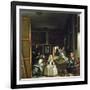 Las Meninas or the Family of Philip IV, circa 1656-Diego Velazquez-Framed Giclee Print