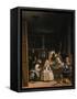 Las Meninas (The Courtladies)-Diego Velazquez-Framed Stretched Canvas