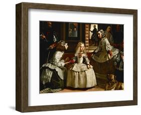 Las Meninas (The Maids of Honour), Detail-Diego Velazquez-Framed Giclee Print