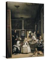 Las Meninas (The Maids of Honour or the Family of Philip IV)-Diego Velazquez-Stretched Canvas