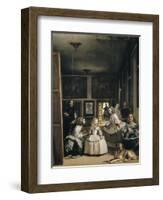 Las Meninas (The Maids of Honour or the Family of Philip IV)-Diego Velazquez-Framed Art Print