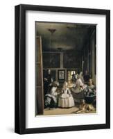 Las Meninas (The Maids of Honour or the Family of Philip IV)-Diego Velazquez-Framed Art Print