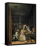 Las Meninas (With Velazquez' Self-Portrait) or the Family of Philip IV, 1656-Diego Velazquez-Framed Stretched Canvas