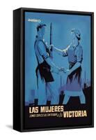 Las Mujeres Somos Capaces de Contribuir a la Victoria-Babiano-Framed Stretched Canvas