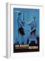 Las Mujeres Somos Capaces de Contribuir a la Victoria-Babiano-Framed Art Print