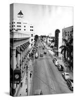 Las Olas Boulevard, Fort Lauderdale, C.1945-null-Stretched Canvas