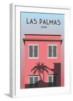 Las Palmas-Omar Escalante-Framed Art Print