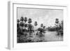 Las Palmes Lagunas, Near the Mouth of the Pilcomayo, 1895-null-Framed Giclee Print