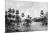 Las Palmes Lagunas, Near the Mouth of the Pilcomayo, 1895-null-Mounted Giclee Print