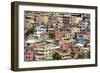 Las Penas barrio, historic centre on the hill of Cerro Santa Ana, Guayaquil, Ecuador, South America-Tony Waltham-Framed Photographic Print