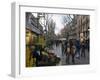 Las Ramblas in the Evening, Barcelona, Catalonia, Spain, Europe-Nick Servian-Framed Photographic Print