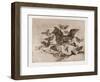 Las resultas-Francisco Jose de Goya y Lucientes-Framed Giclee Print