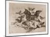 Las resultas-Francisco Jose de Goya y Lucientes-Mounted Giclee Print