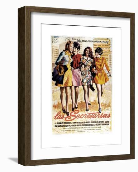 Las Secretarias, 1968-null-Framed Giclee Print