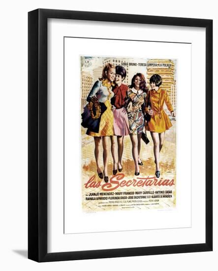 Las Secretarias, 1968-null-Framed Giclee Print