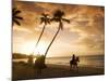 Las Terrenas at Sunset, Samana Peninsula, Dominican Republic, West Indies, Caribbean-Angelo Cavalli-Mounted Photographic Print